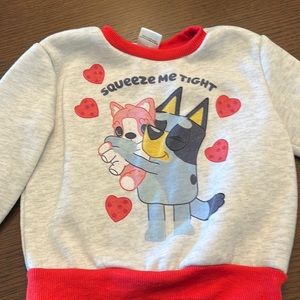 Bluey Sweatshirt Size 3t